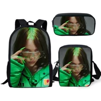 Backpack, shoulder bag, pencil case, set, new collection, custom-made, 3 piece set