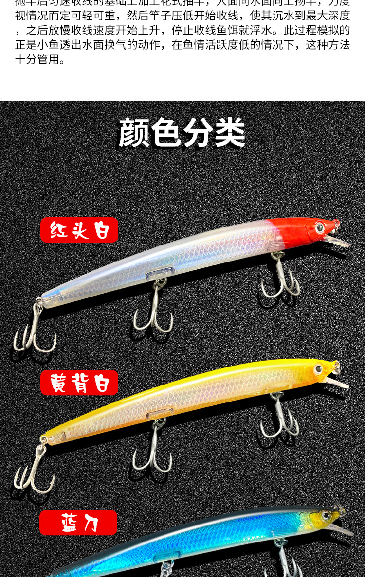 Flutter Minnow Lures Hard Baits Fresh Water Bass Swimbait Tackle Gear