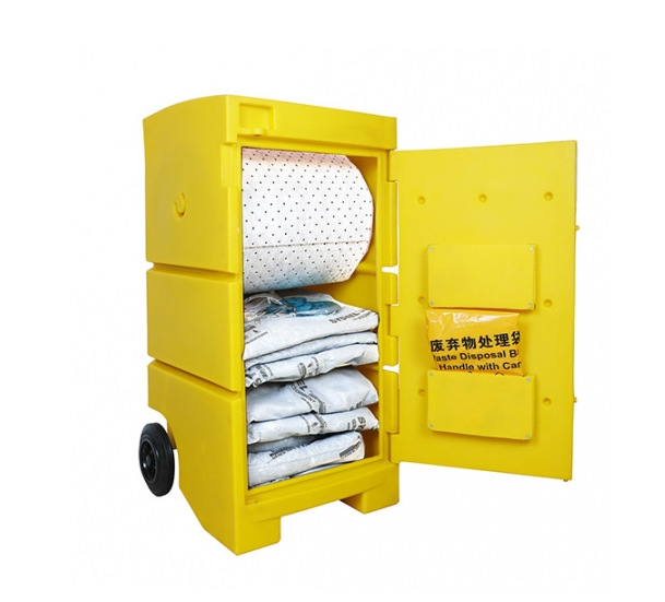 西斯贝尔 SYSBEL 防油类 应急处理推车套装 灰色/黄色 SYK322G/Y