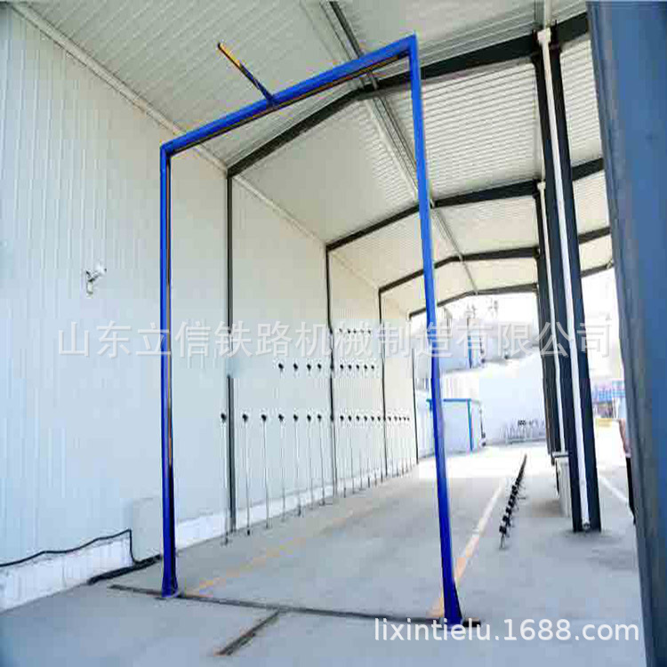 Vehicle outline size detector railway locomotive vehicle external outline size detection system 2