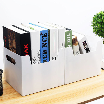 student dormitory desktop Plastic storage box Simplicity to work in an office Book Stationery folder Debris Storage Storage box