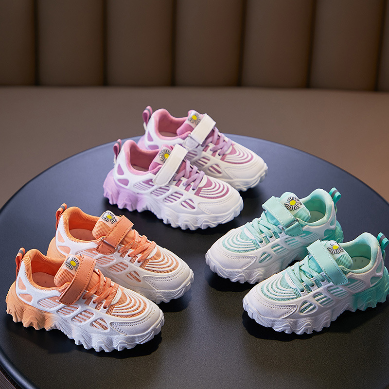 Wholesale girls sneakers spring 2021 Kor...