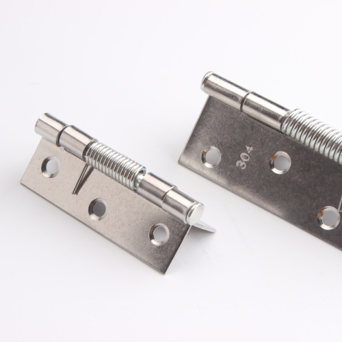 Stainless steel spring hinge automatic closing and returning hinge rebound small hinge 1 inch 1.5 inches 2 inches 3 inches 4 inches