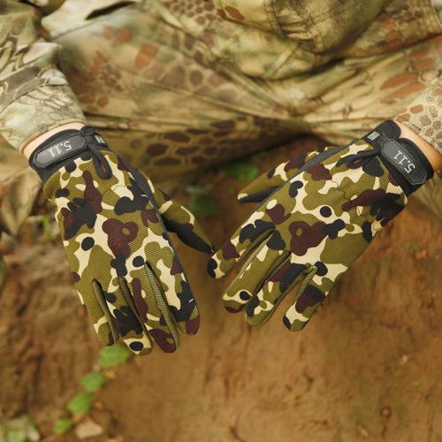 Tactical non-slip touch screen military fan cycling outdoor fighting sun protection cycling breathable 511 long straight full-finger and half-finger gloves