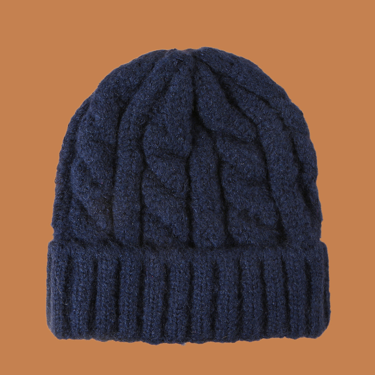 Linen Pattern Knitted Hat NSTQ30786