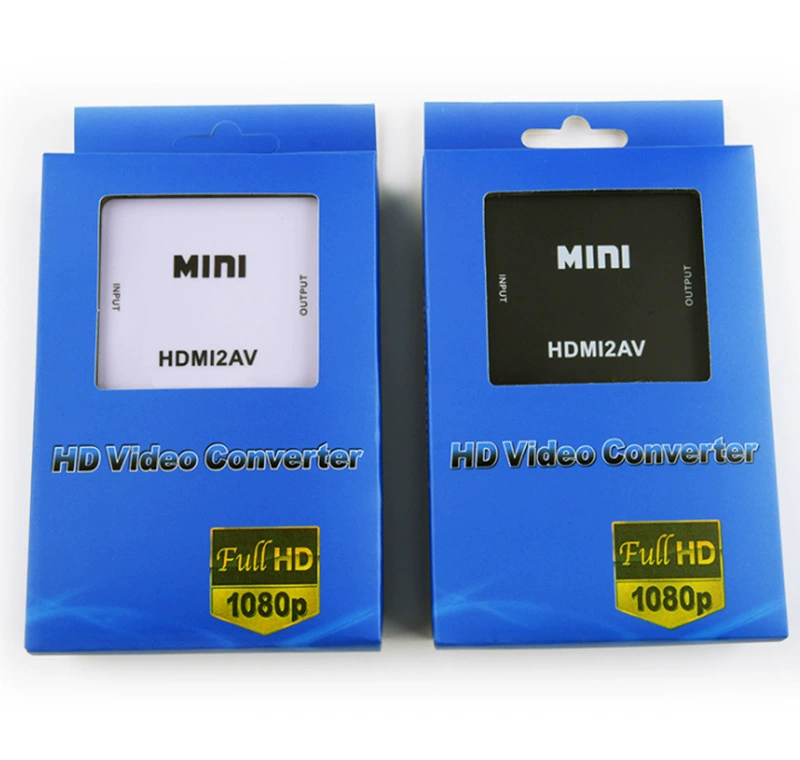 HDMI to AV converter HDMI to RCA conversion 1080p mini HDMI to AV HD conversion