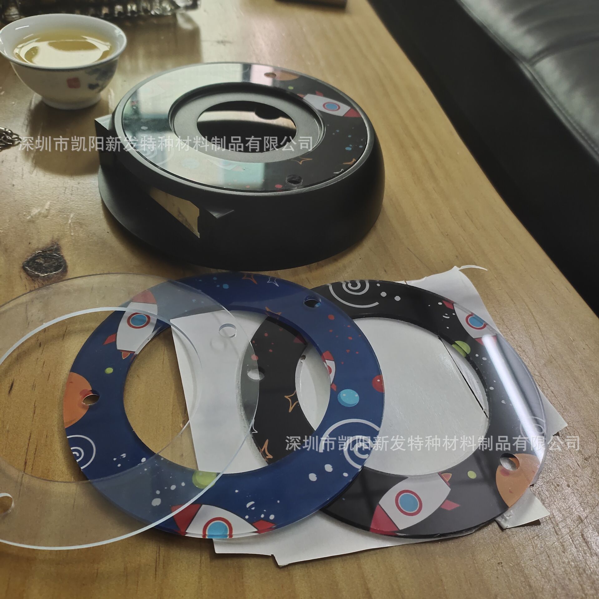 自粘背胶 亚克力面板 透光镜片 标牌丝印 触摸面板