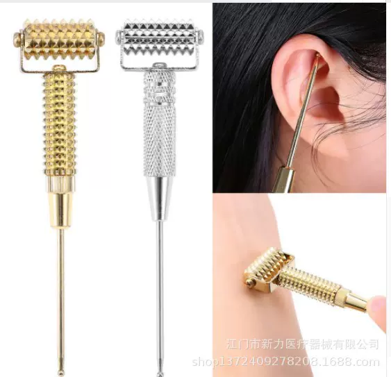耳穴按摩棒 刮痧 美容针 面部按摩棒 厂家批发销售ear probe