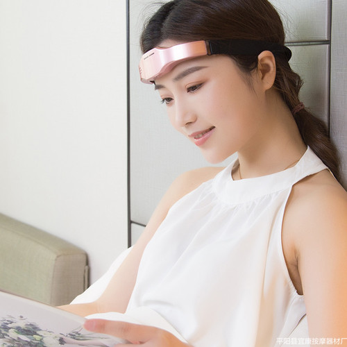 Electric head sleep device Acupuncture wireless charging sleep device head massager manufacturer