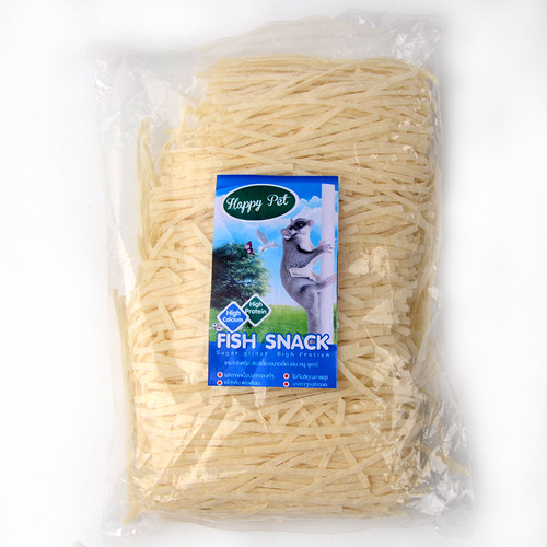 Sugar glider cod strips, domestic fish sticks, flying squirrel food, cod shreds, hands-on snacks, sugar glider training snacks