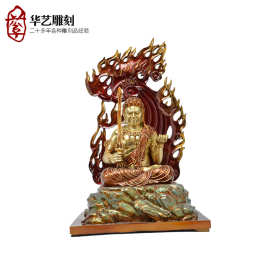 坐不动明王铜摆件 佛像人物雕像工艺品 居家佛堂用品 厂家供应