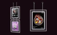 超薄水晶灯箱厂家供应单面磁吸水晶地铁商场酒店酒吧LED广告