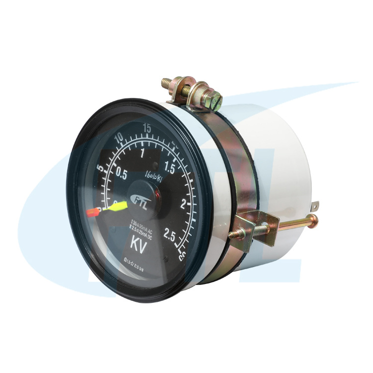 供应城轨、地铁双针电压表ZLS5/8(ENG5/8)-2.5/35KV