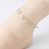 Cute fashionable ankle bracelet, accessory, suitable for import, European style