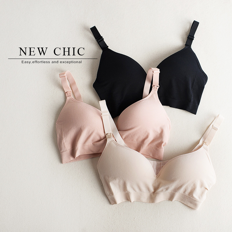Maternity Underwear Nursing Bra Breastfeeding Maternity Underwear Bra Pregnancy Period Gather Anti-sagging Stylish Without Steel Ring
