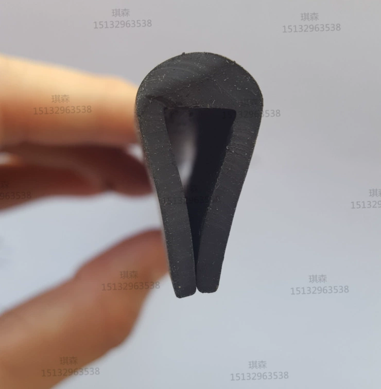 Резиновая кромка из нержавеющей стали Уплотнительная лента для защиты от столкновений Стеклянная кромка U-образная вставка для слота для карт без стальной ленты Автомобильный Электрический шкаф