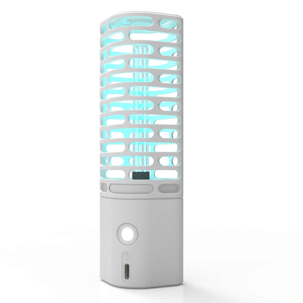 紫外线灭菌除螨灯消毒灯UV室内便携家用臭氧灯车载手持双重除菌灯