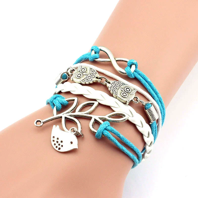 Woven retro bracelet handmade, European style, wholesale