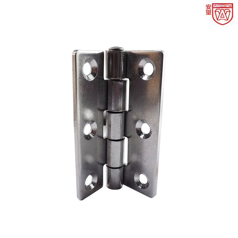 Bisagra Industrial Pesada 90x60x3 mm de Acero Inoxidable 304 Ajustable para Caja de Distribución