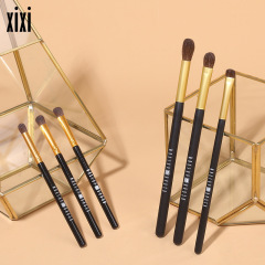 xixi basic eye shadow makeup brush set 3-piece makeup beauty tool set eye shadow brush female internet celebrity