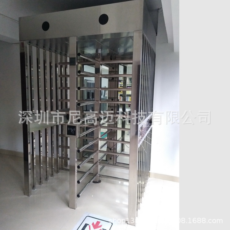 深圳全高转闸/监狱全高十字转闸/全高旋转栅栏门/防尾随旋转门