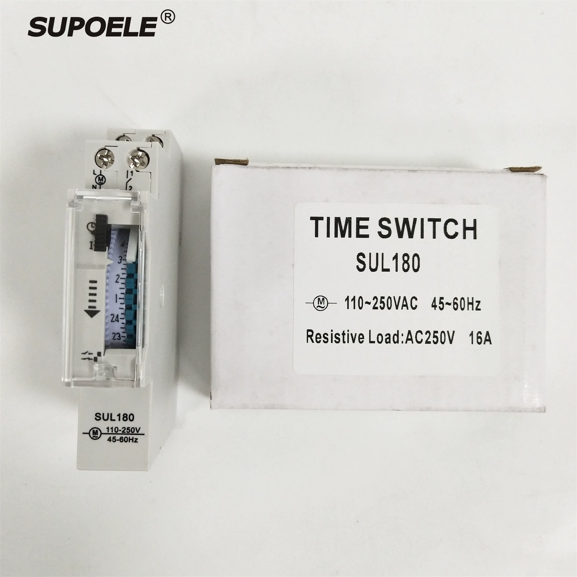24-часовой механический таймер с батарейным таймером времени SUL180 таймер управления временем TB-45