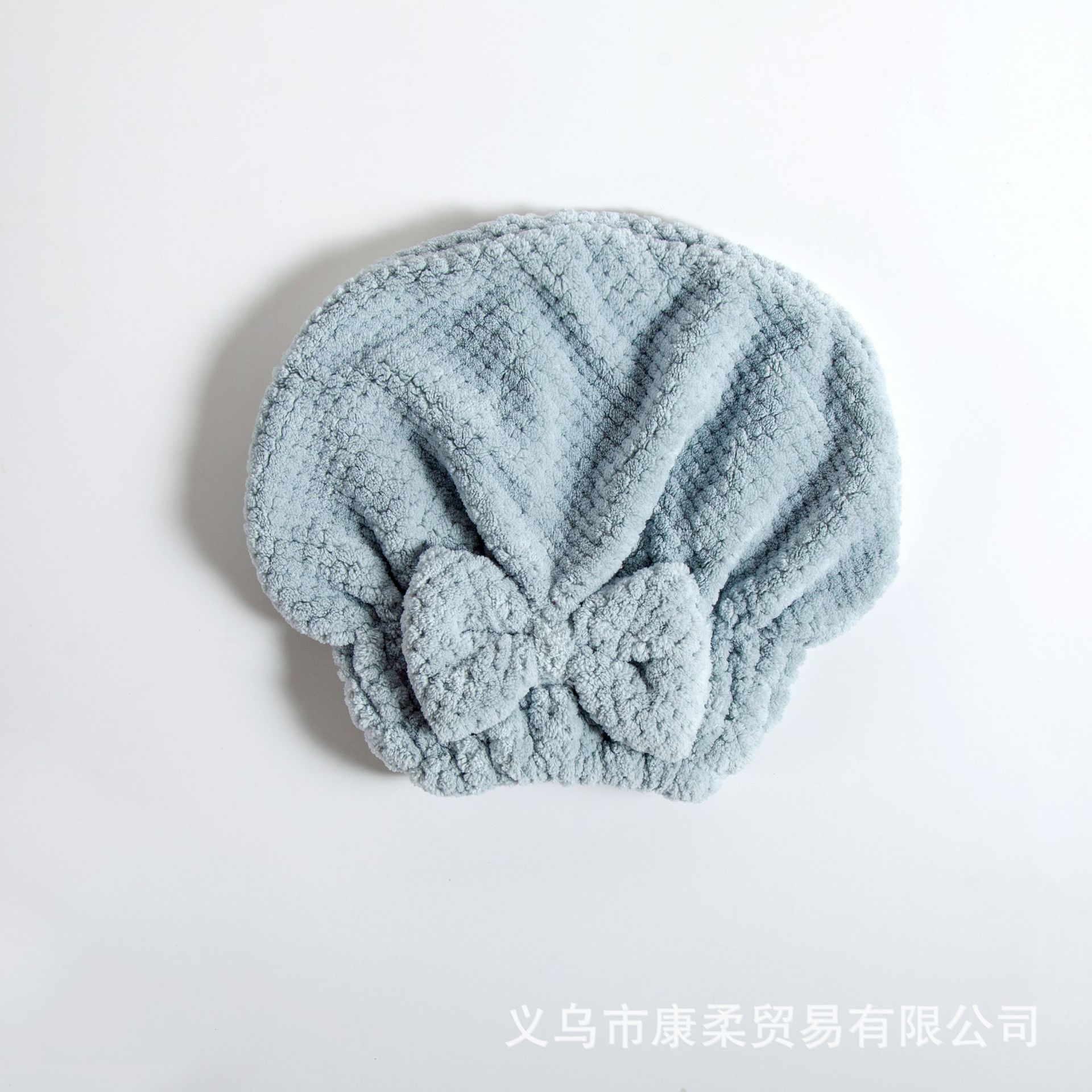 珊瑚绒菠萝格浴帽