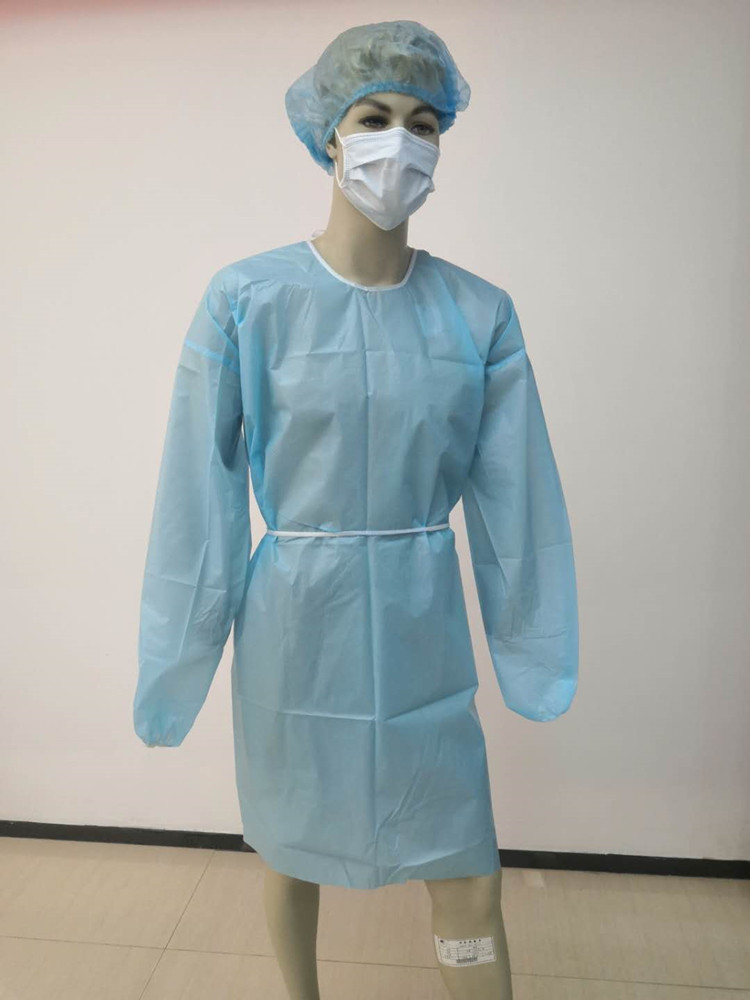 深圳厂家 即弃淋膜隔离衣 使用方便 用于医院 美容院