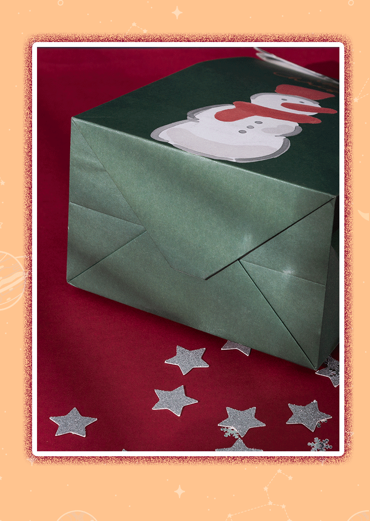 1 Set Quantity Christmas Cute Animal Christmas Gift Bags Gift Wrapping Supplies