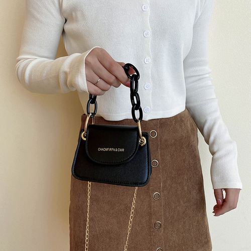 Summer small fresh bag for women 2020 new trendy high-end portable crossbody bag versatile ins jelly small bag