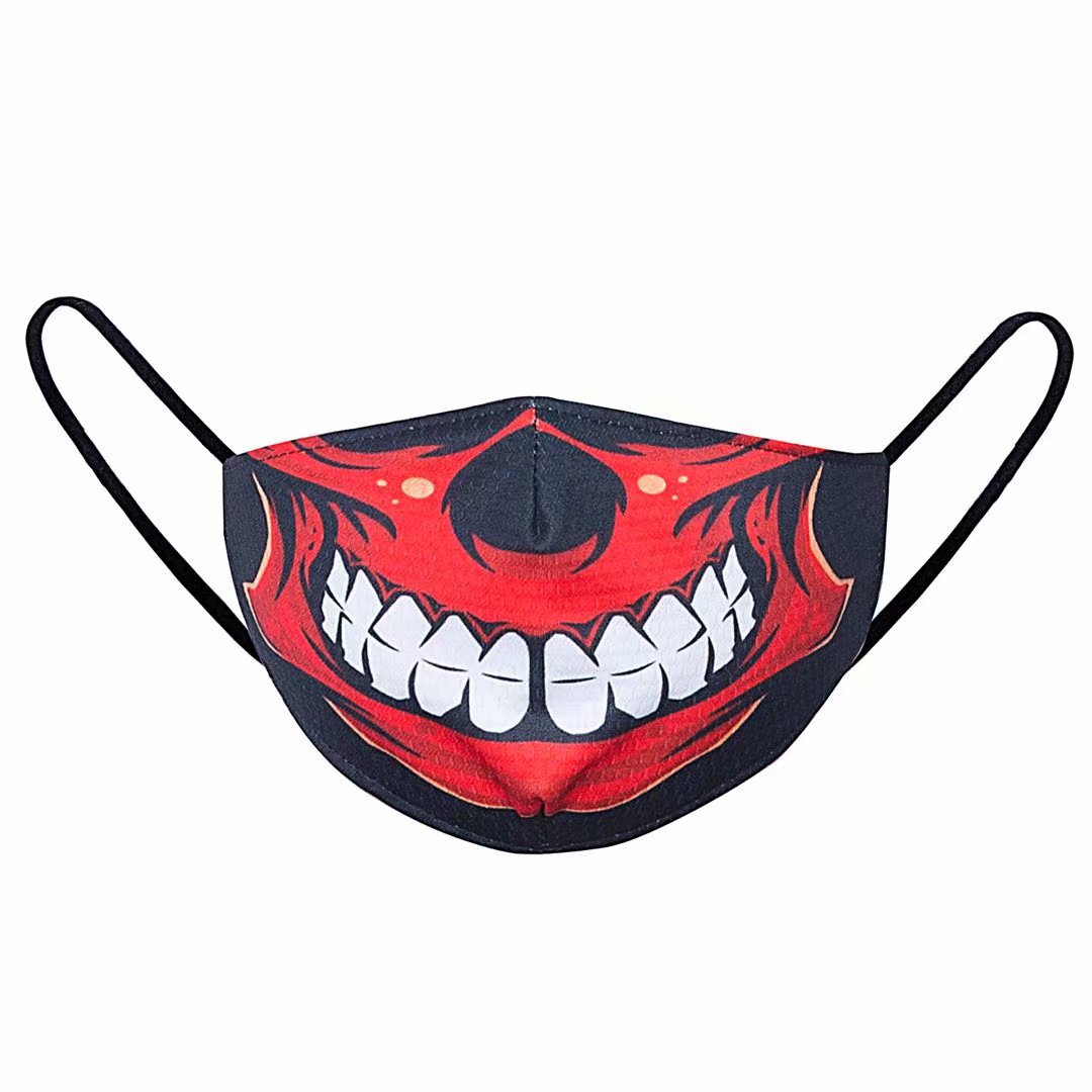 爆款 民用可水洗pm2.5印花口罩防工业防粉尘防雾霾口罩 个性面罩|ms