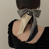 Brand headband, hair accessory with bow, hair rope, internet celebrity