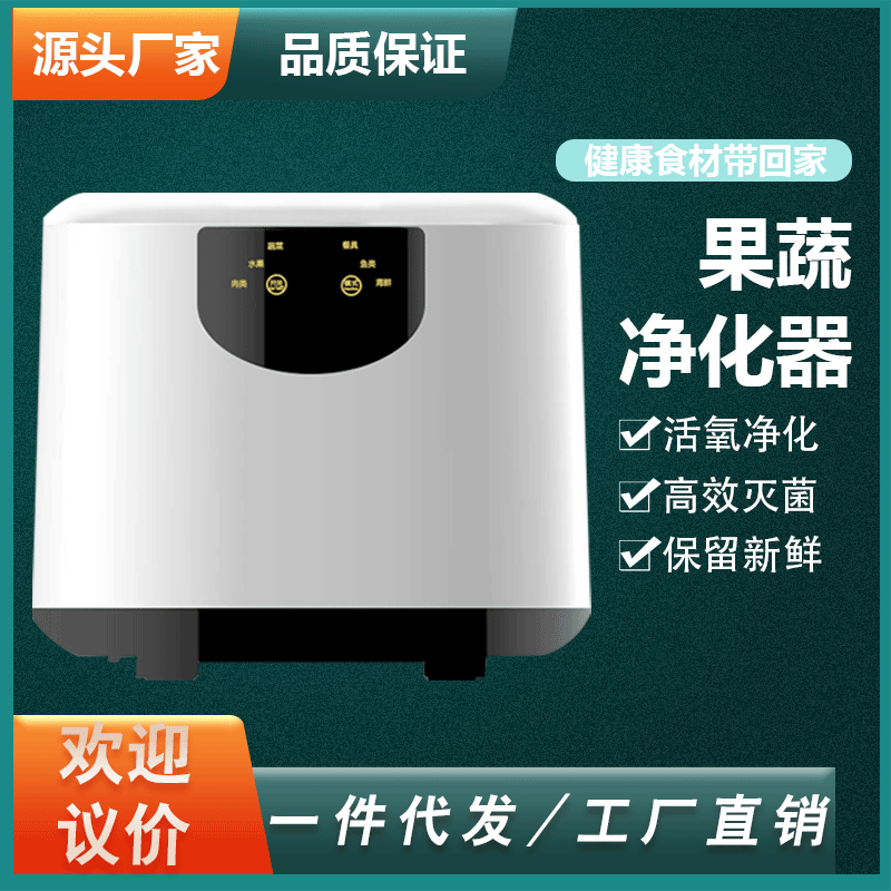 家用活氧果蔬消毒机解毒机 多功能食材消毒清洗净化器洗菜机 礼品|ms
