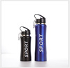 Sports bottle stainless steel, street space glass for traveling with glass, wholesale, custom made