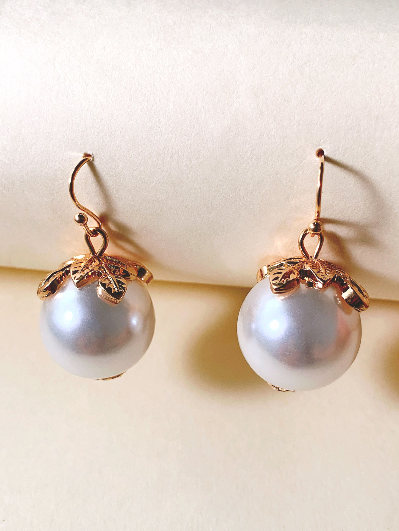 Korean Fashion Earrings Pearl Girls Earrings Wholesale Nihaojewelry display picture 4