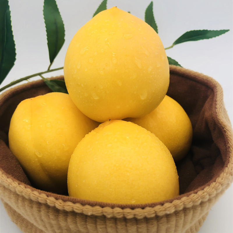 蒙阴果园现摘黄金油桃新鲜黄肉桃子水果3斤9-12个包邮