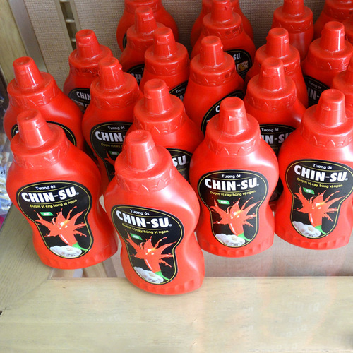 Large wholesale Vietnam CHIN-SU garlic chili sauce 250g, sweet and sour, spicy, aromatic seasoning ingredients
