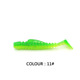 Soft Paddle Tail Fishing Lure 12 Color Soft Plastic Baits Fresh Water Saltwater Sea Bass Swimbait Tackle Gear