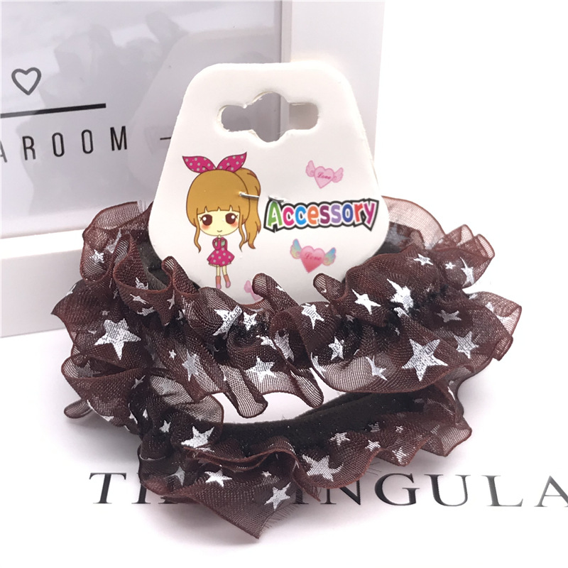 2 piezas de la tarjeta de pedido engrosada sin costura alta cordón elástico tirar constantemente banda de pelo banda de goma uno o dos yuanes tienda accesorios para el cabello accesorios para la cabeza