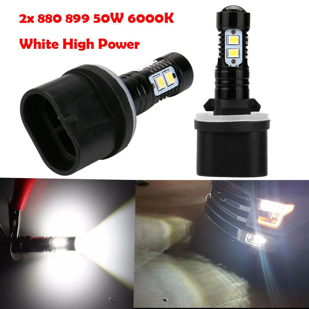 Fábrica directa de alto brillo de automóviles LED 880 50W 889 10SMD alto brillo de luz de niebla 6K