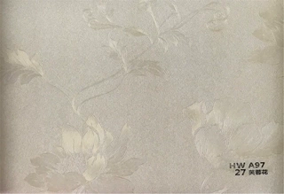 2023新款PVC吸塑膜 工厂直销 HW A97芙蓉花吸塑膜