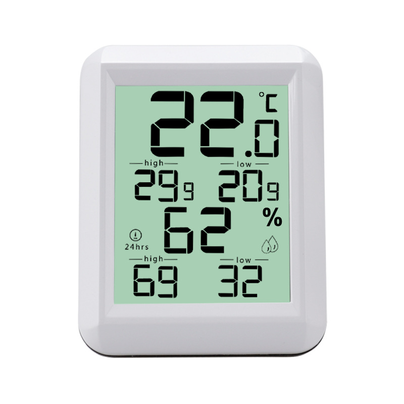 高精度室内温湿度计家用简约电子数显温度湿度计壁挂婴儿房测温仪