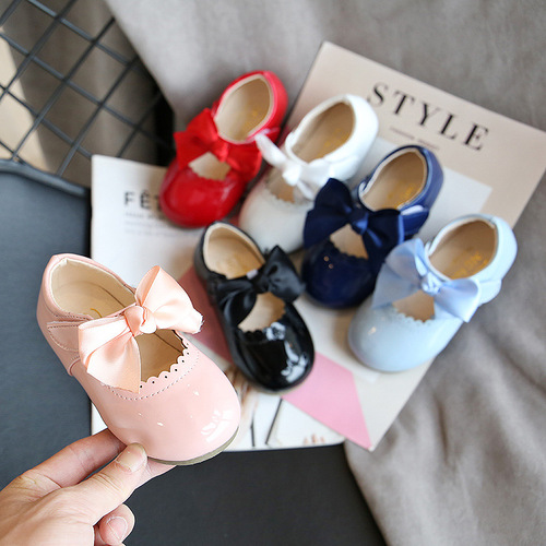 Children's candy-colored small leather shoes with soft soles, children's princess shoes for spring and autumn, new styles, Korean version of baby girl's shoes, children's shoes, foreign trade