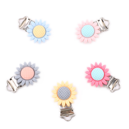 AliExpress baby pacifier clip cartoon resin shiny baby's breath baby clip toy anti-drop clip accessories