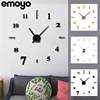 Modern and minimalistic creative acrylic decorations for living room, wall watch