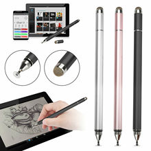 通用圆盘4合1手机电容笔细头平板触屏绘画手写笔适用于iPad penil