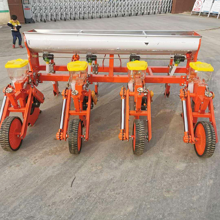 5行悬浮玉米精播机大豆播种机新疆家用旋耕机配套免人工间苗