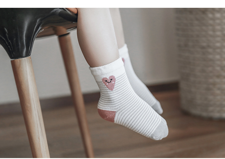 提花5双组宝宝袜_15