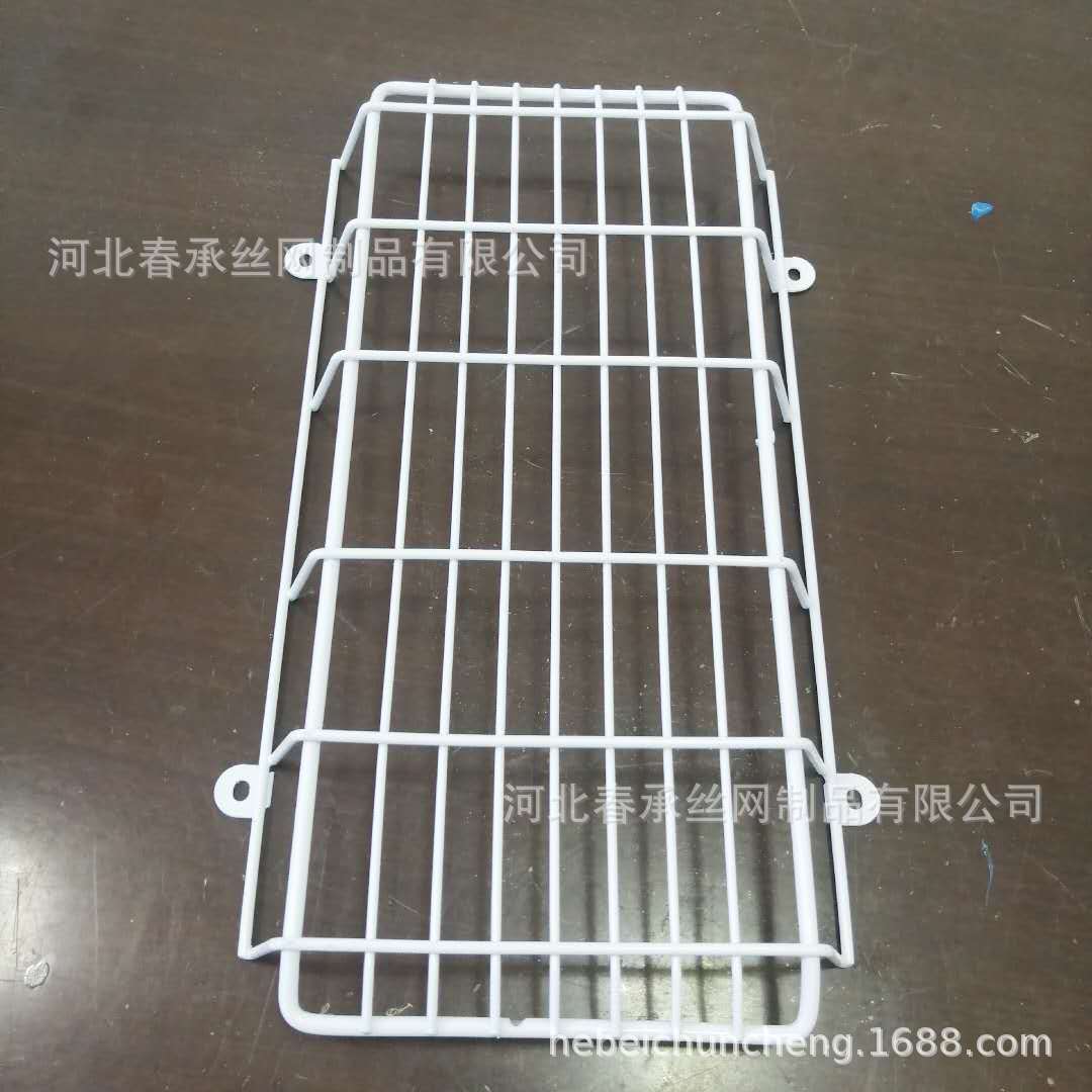 河北春承厂家现货铁丝防护罩 安全出口金属防护网 灯具保护网
