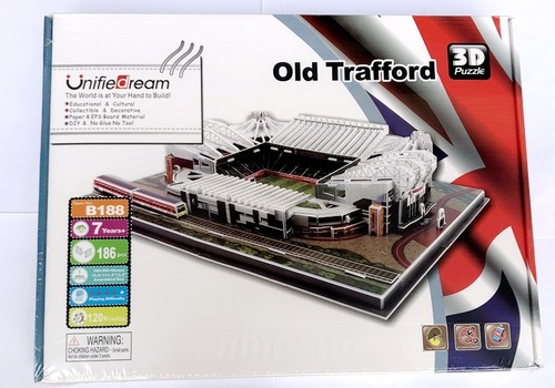 World Cup Football DIY Stadium Model Real Madrid Liverpool Juventus AC Stadium Assembled Model Simulation Stadium
